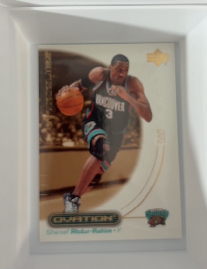 2000-01 Upper Deck Ovation #57 Shareef Abdur-Rahim — front