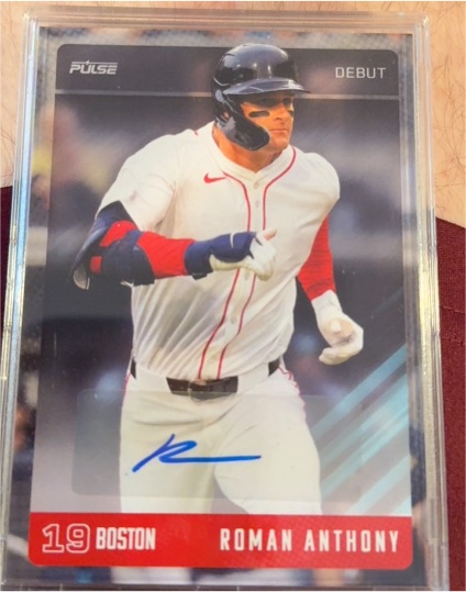 2025 Pulse On Demand #ODDB-RA Roman Anthony Rookie Debut — front