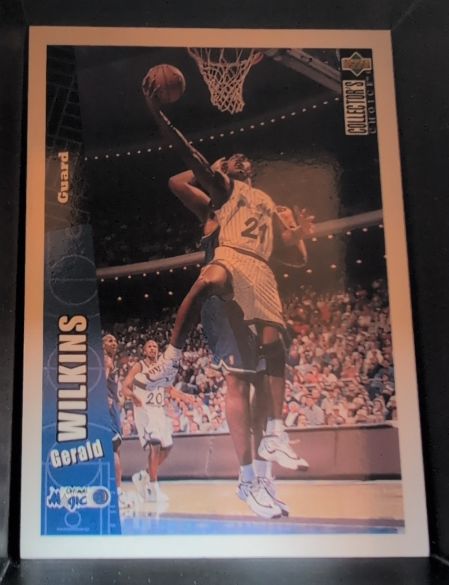 1994-95 Upper Deck Collector's Choice #21 Gerald Wilkins — front