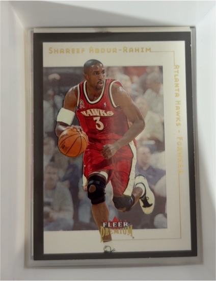 2001-02 Fleer Premium #1 Shareef Abdur-Rahim — front