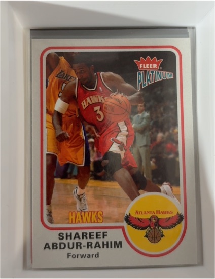 2002-03 Fleer Platinum #89 Shareef Abdur-Rahim — front