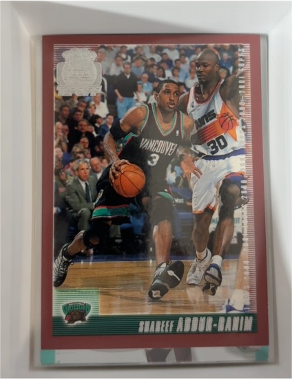 2000-01 Topps Tip-Off #145 Shareef Abdur-Rahim — front