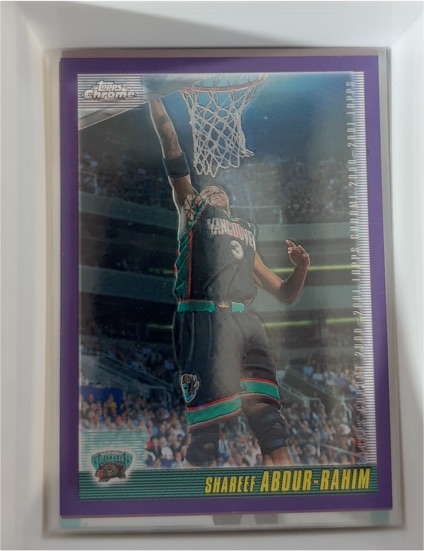 2000-01 Topps Chrome #146 Shareef Abdur-Rahim — front