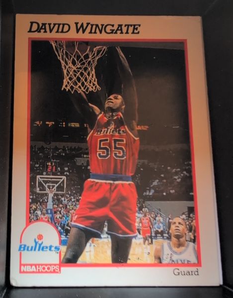 1991-92 NBA Hoops #448 David Wingate — front