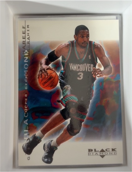 2000-01 Upper Deck Black Diamond #85 Shareef Abdur-Rahim — front