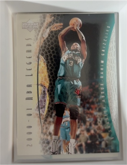 2000-01 Upper Deck NBA Legends #59 Shareef Abdur-Rahim — front