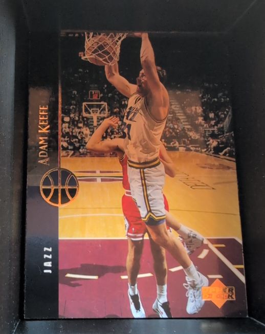 1994-95 Upper Deck #267 Adam Keefe Utah Jazz — front