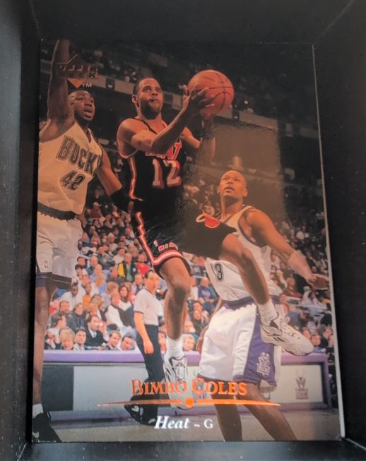 1995-96 Upper Deck Electric Court #30 Bimbo Coles — front