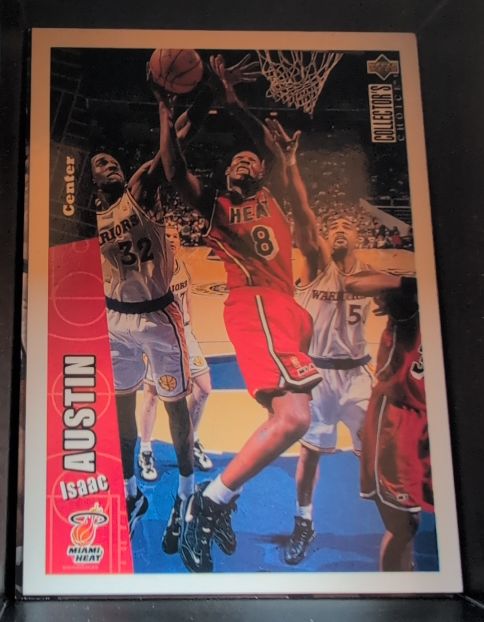 1997-98 Upper Deck Collector's Choice #MH4 Isaac Austin — front