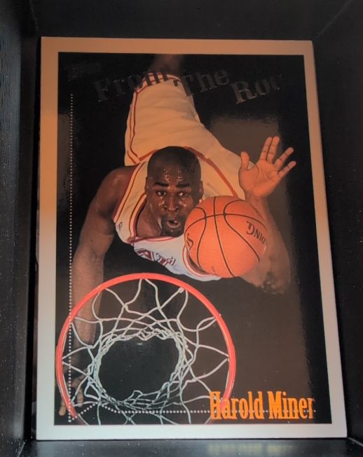 1994-95 Topps From The Roof #124 Harold Miner — front