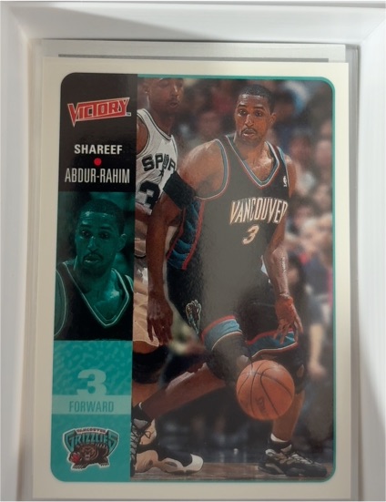 2000-01 Upper Deck Victory #216 Shareef Abdur-Rahim — front