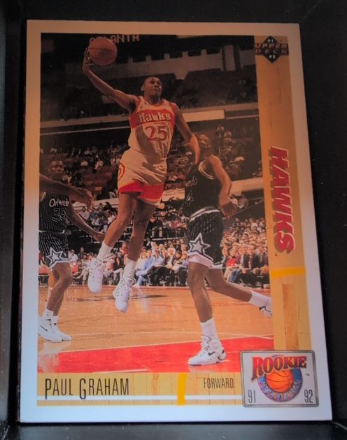 1991-92 Upper Deck Rookie Standouts #R27 Paul Graham — front