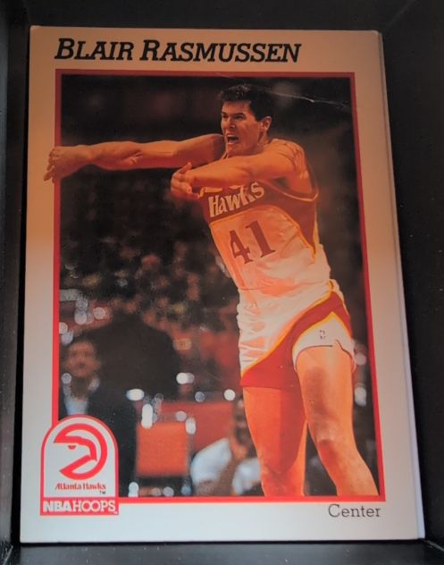 1991 Hoops #336 Blair Rasmussen — front