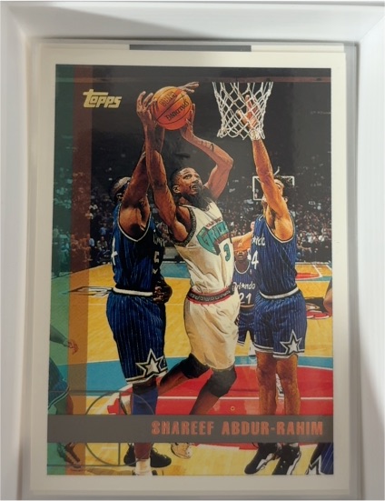 1997 Topps #94 Shareef Abdur-Rahim — front