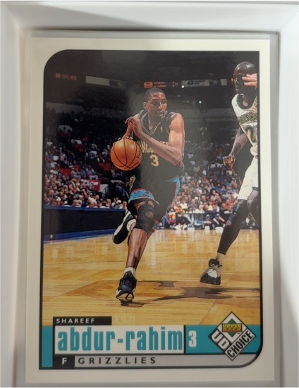 1998-99 Upper Deck Choice #149 Shareef Abdur-Rahim — front