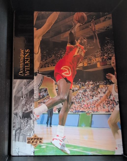 1993-94 Upper Deck Special Edition #155 Dominique Wilkins Atlanta Hawks — front