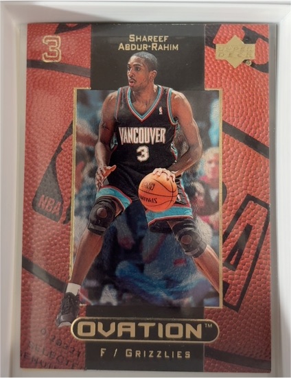 1999-00 Upper Deck Ovation #57 Shareef Abdur-Rahim — front