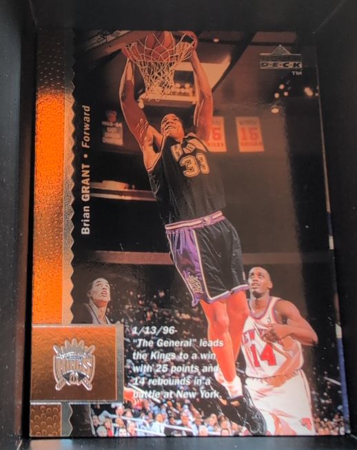 1996-97 Upper Deck #105 Brian Grant — front