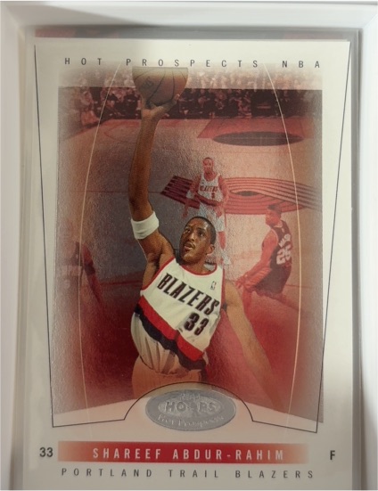 2003 Hoops Hot Prospects #33 Shareef Abdur-Rahim — front
