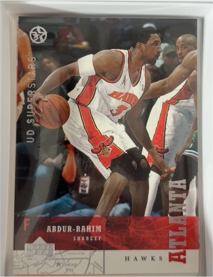 2002-03 Upper Deck SuperStars #20 Shareef Abdur-Rahim — front