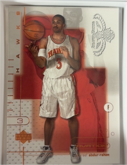 2001-02 Upper Deck Ovation #3 Shareef Abdur-Rahim — front