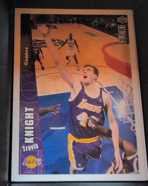 1996-97 Collector's Choice #LA6 Travis Knight — front