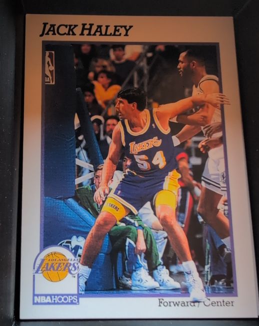 1991-92 NBA Hoops #383 Jack Haley — front