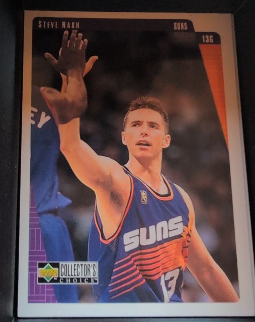 1997-98 Upper Deck Collector's Choice #113 Steve Nash — front