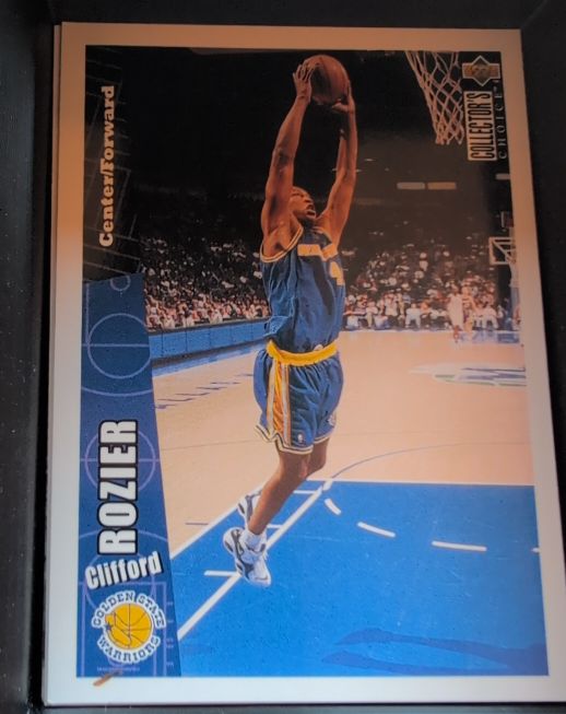 1996-97 Upper Deck Collector's Choice #246 Clifford Rozier — front