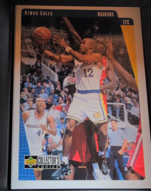 1997-98 Upper Deck Collector's Choice #44 Bimbo Coles — front