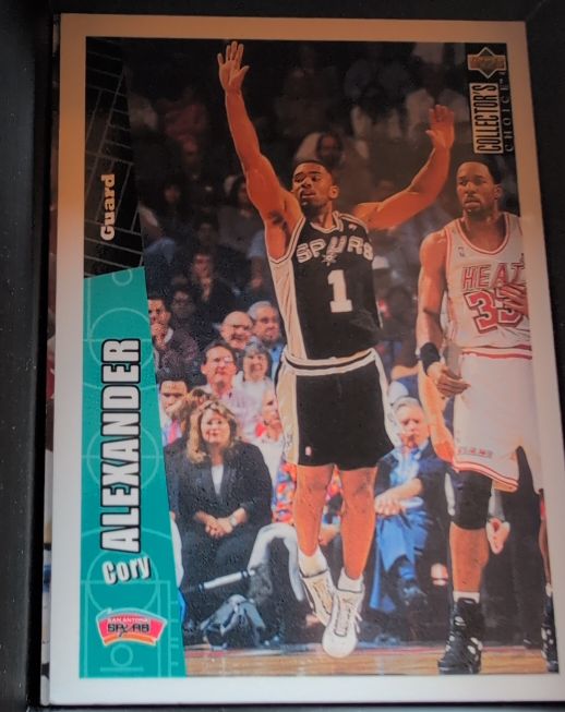 1996-97 Collector's Choice #326 Cory Alexander — front
