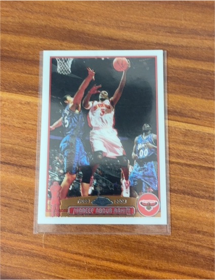 2003-04 Topps Chrome #82 Shareef Abdur-Rahim — front