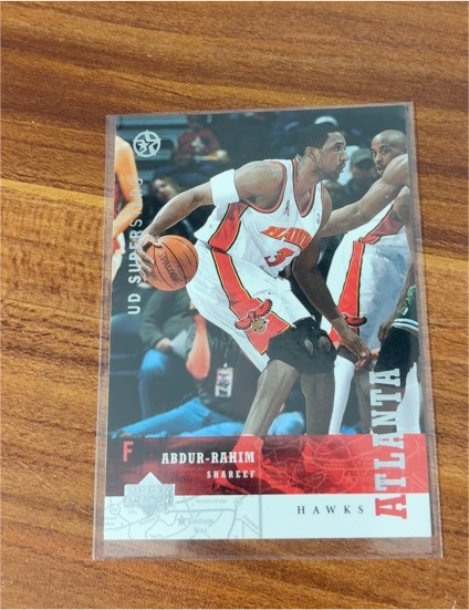 2002-03 Upper Deck UD SuperStars #1 Shareef Abdur-Rahim — front