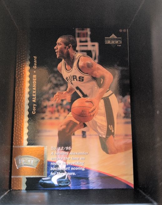1996-97 Upper Deck #292 Cory Alexander — front
