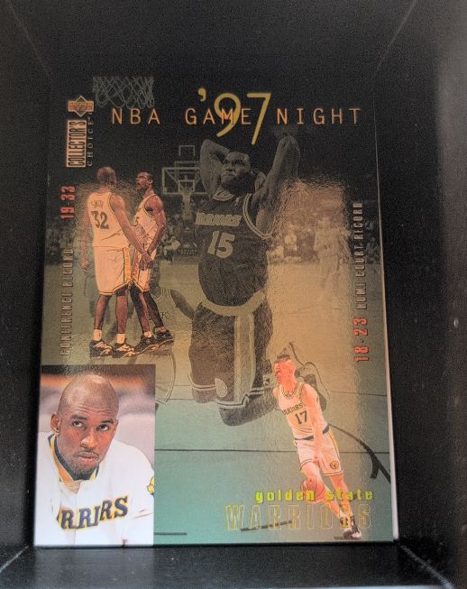 1997-98 Upper Deck Collector's Choice NBA Game Night #164 Latrell Sprewell — front