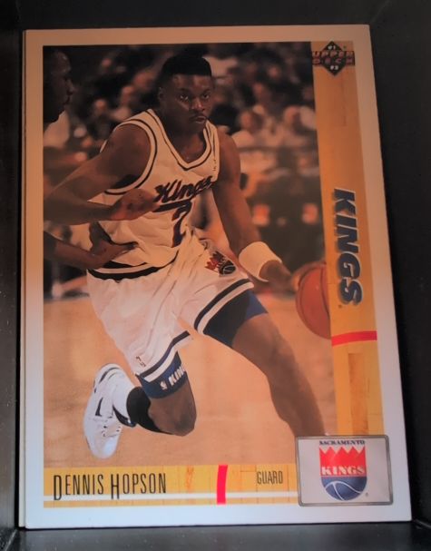1991-92 Upper Deck #433 Dennis Hopson — front