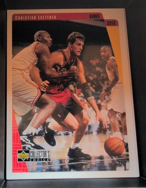 1997-98 Upper Deck Collector's Choice #4 Christian Laettner Atlanta Hawks — front