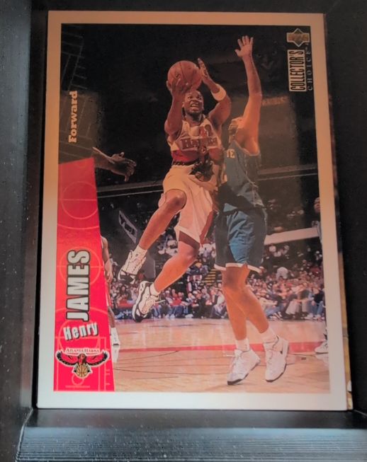 1996-97 Upper Deck Collector's Choice #103 Henry James — front