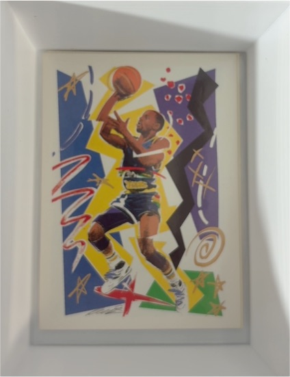 1990-91 NBA Hoops #361 Michael Adams — front