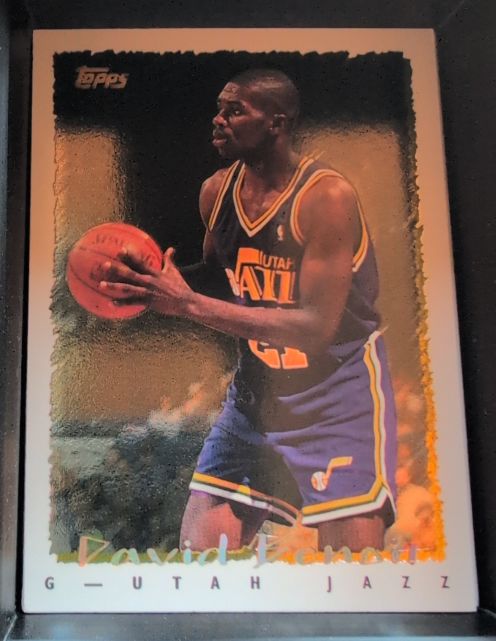 1994-95 Topps #163 David Benoit — front