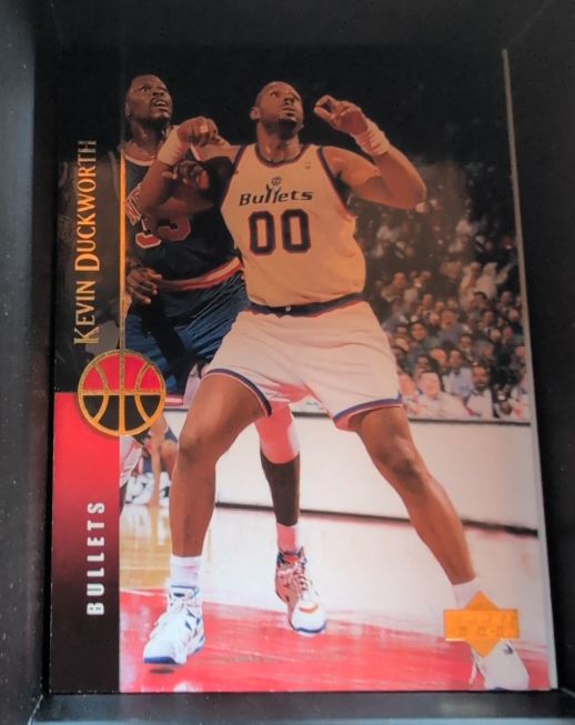 1994-95 Upper Deck #297 Kevin Duckworth Washington Bullets — front
