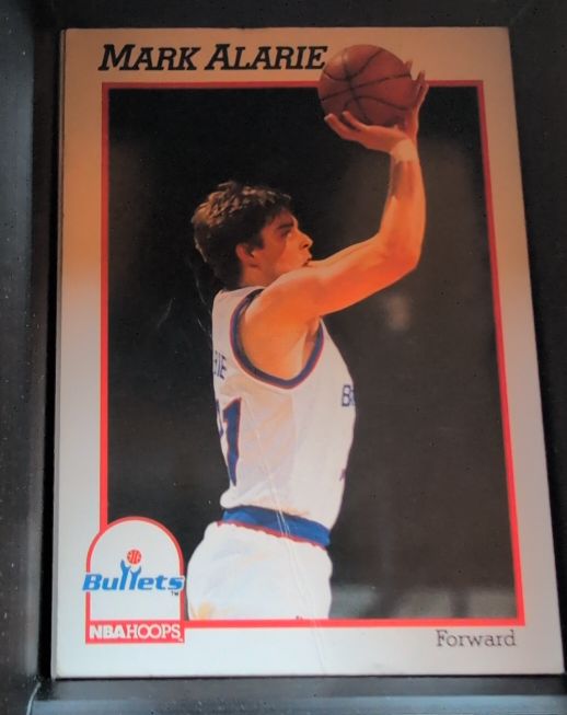 1991-92 NBA Hoops #444 Mark Alarie — front