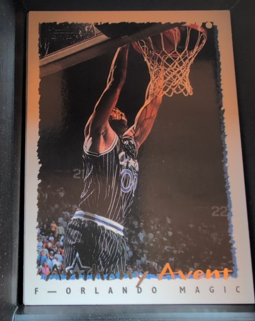 1994-95 Topps #78 Anthony Avent Orlando Magic — front