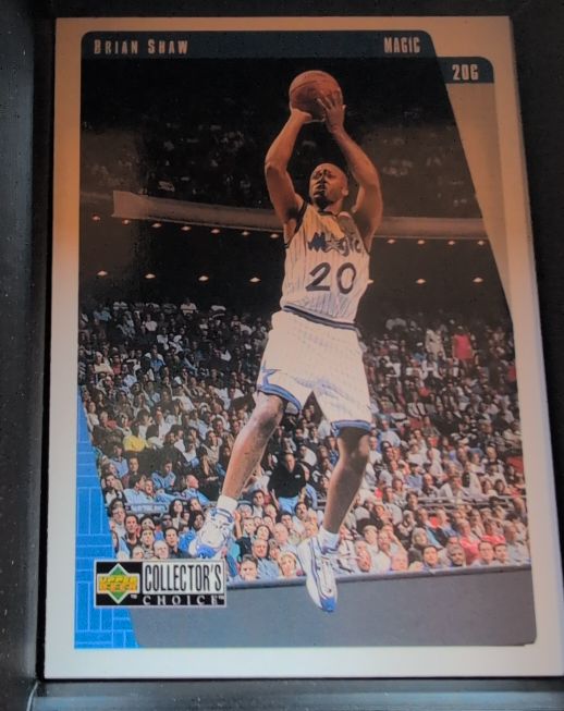 1997-98 Upper Deck Collector's Choice #101 Brian Shaw — front