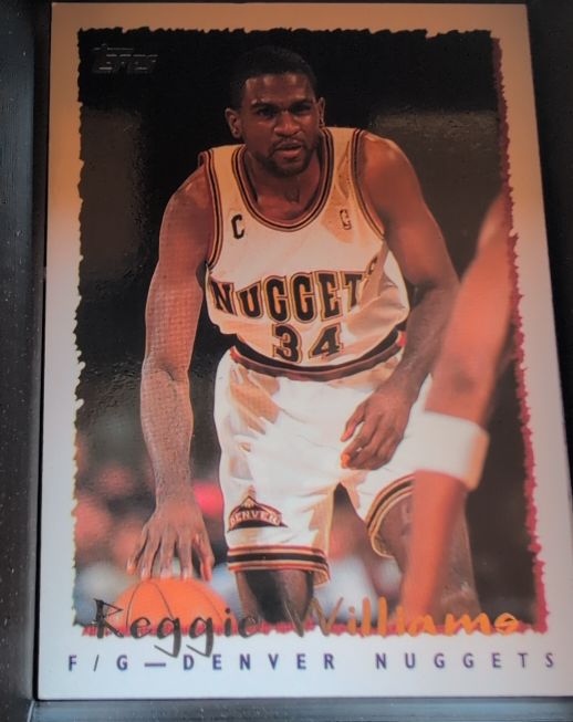 1994-95 Topps #121 Reggie Williams — front