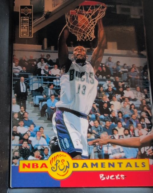 1996-97 Upper Deck Collector's Choice NBA Fundamentals #180 Glenn Robinson — front