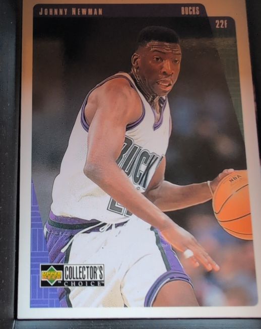 1997-98 Upper Deck Collector's Choice #76 Johnny Newman — front