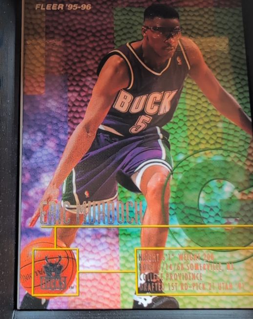1995-96 Fleer #104 Eric Murdock Milwaukee Bucks — front