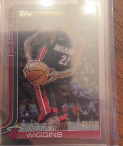 2025-26 Topps #77 Andrew Wiggins — front