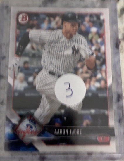 2018 Bowman #24 Aaron Judge — front